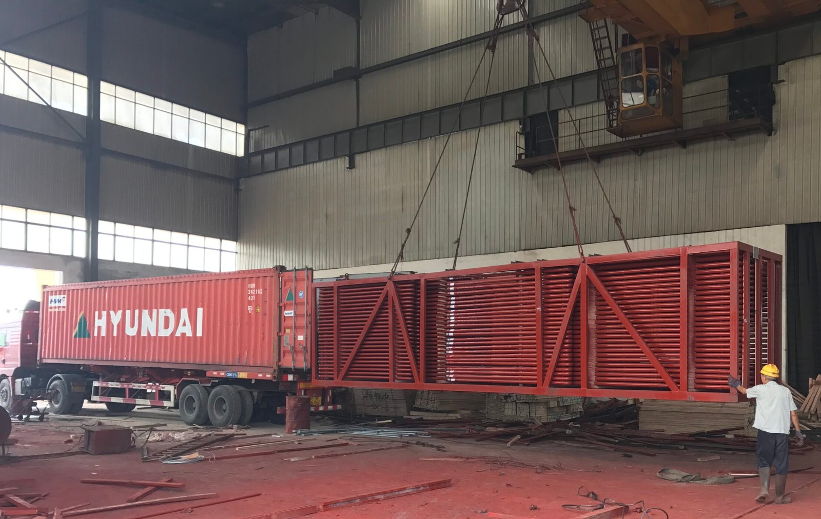 International Shipping Container Loading