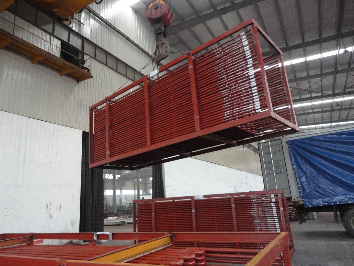 Superheater Surface Treatment and Packaging